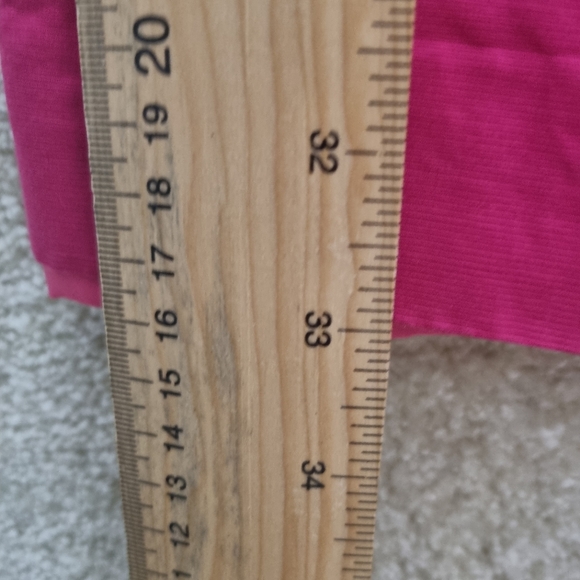 French Connection Dress 14 Pencil Pink Knee Length Ruffle Bust Detail - Picture 5 of 7